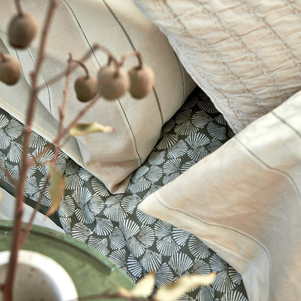 Copripiumino PURE 79 Smoke Green 200x220 cm (cotone satinato)
