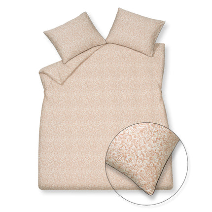 housse de couette <tc>HOME</tc> 93 Toffee 140x220 cm (satin de coton)