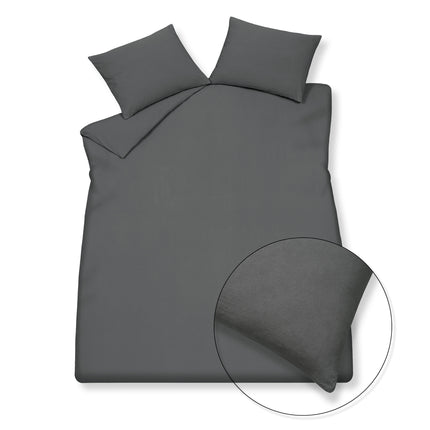 PURE 66 Bettbezug Off Black 140x220 cm
