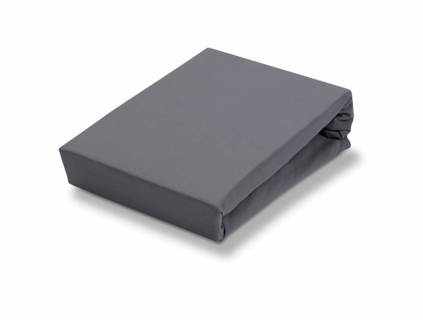 JERSEY SUPREME topper fitted sheet Gray