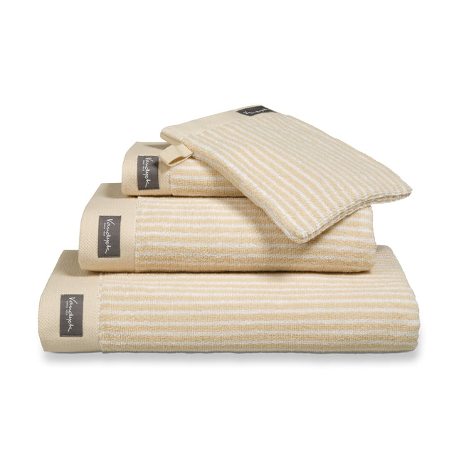 <tc>HOME</tc> biancheria da bagno Petit Ligne Bleached Sand