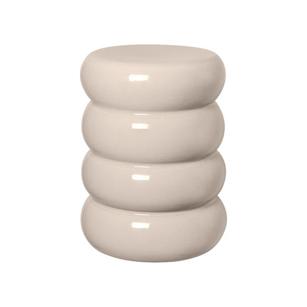 TORU side table Lily White round