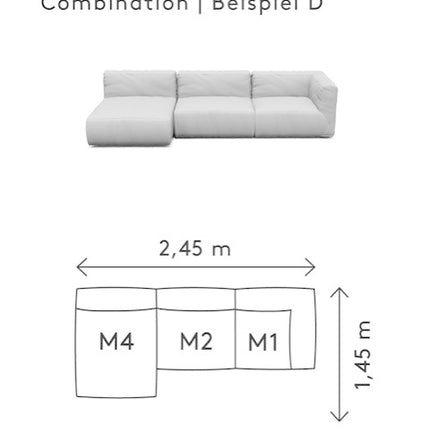 GROW lounge sofa D1 (kul)