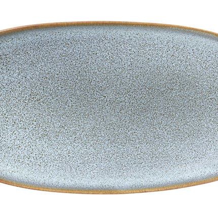 SAISONS flat plate oval 20 cm Denim
