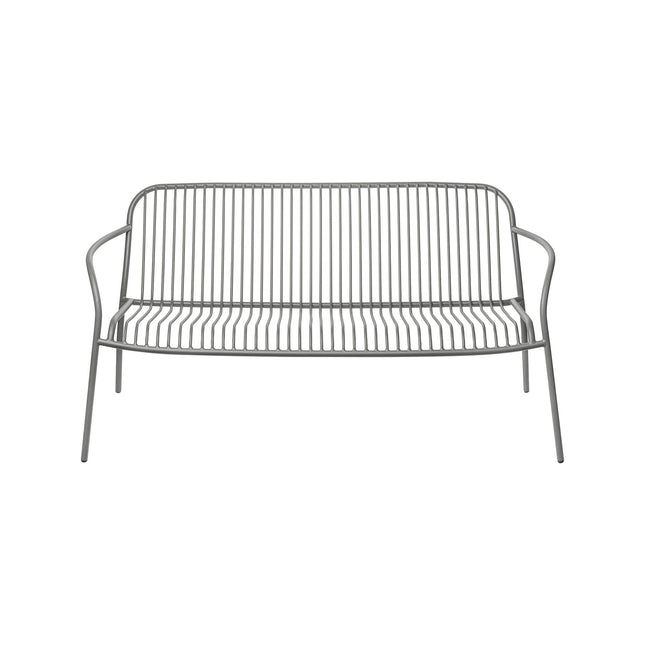 YUA WIRE Gartenbank Granitgrau