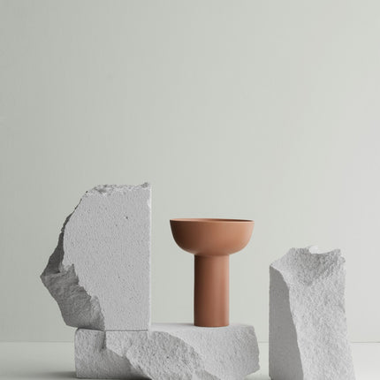 Vase MIYABI Terre cuite haut