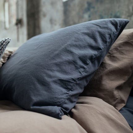 PURE 66 Bettbezug Off Black 140x220 cm