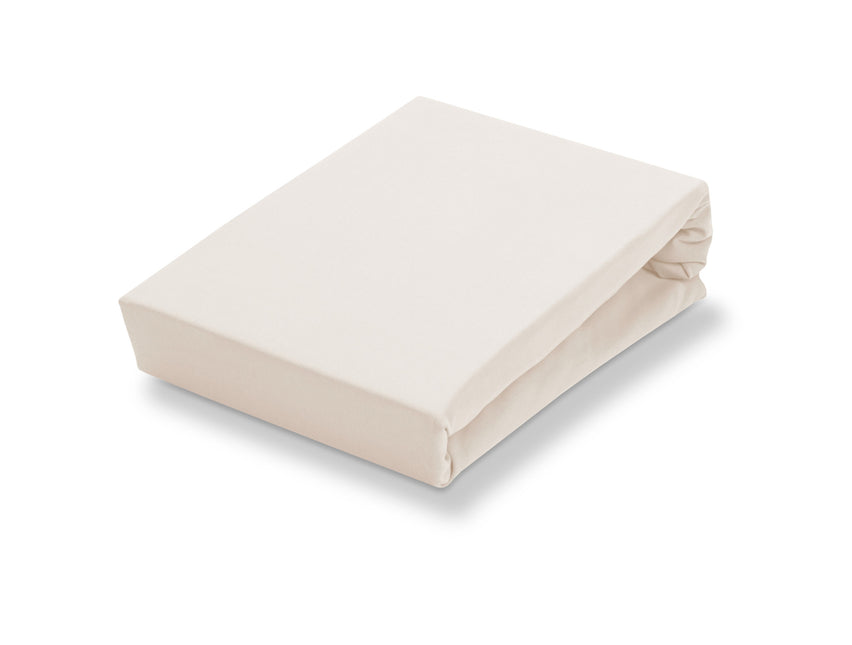 Sábana bajera ajustable con topper dividido JERSEY SOFT Natural