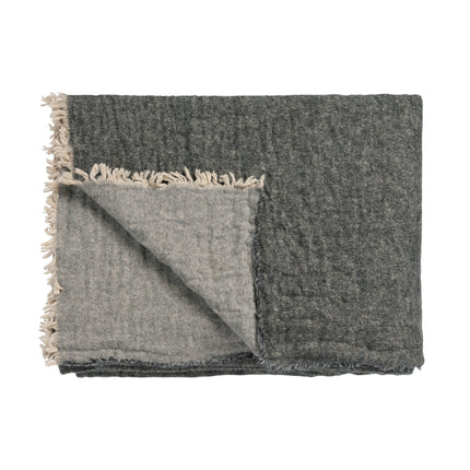 <tc>HOME</tc> 81 plaid 130x220 cm Anthracite-081