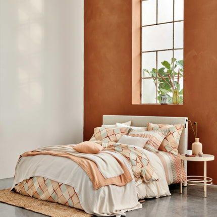 Copripiumino WARM RETRO multi 140x220 cm (cotone satinato)