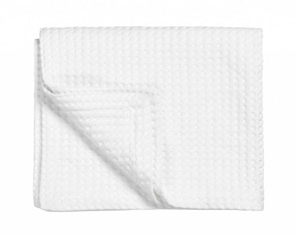 <tc>HOME</tc> Colcha de piqué blanca de 270x250 cm.