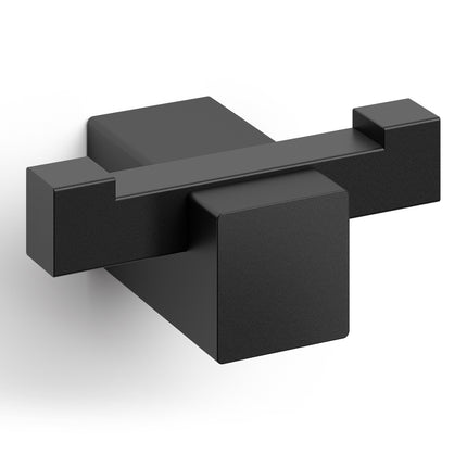 Gancho para toalla CARVO doble (negro)