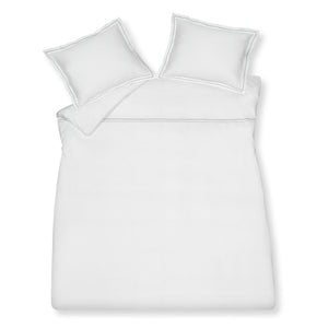 Housse de couette PURITY Naples Noir Cassé 240x220 cm (coton satiné)