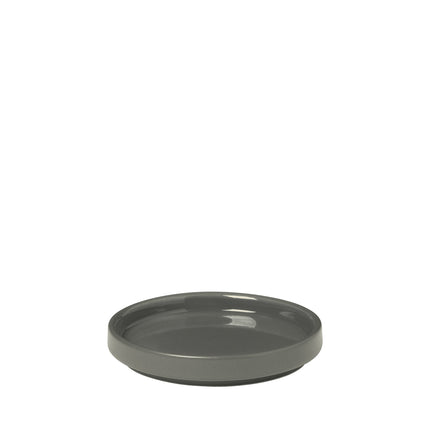 PILAR plat bord 10 cm Pewter (set/4)