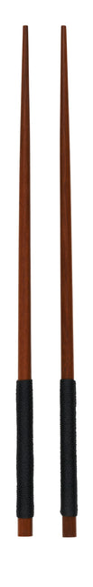 WOOD Dark eetstokjes (set/2) zwart handvat