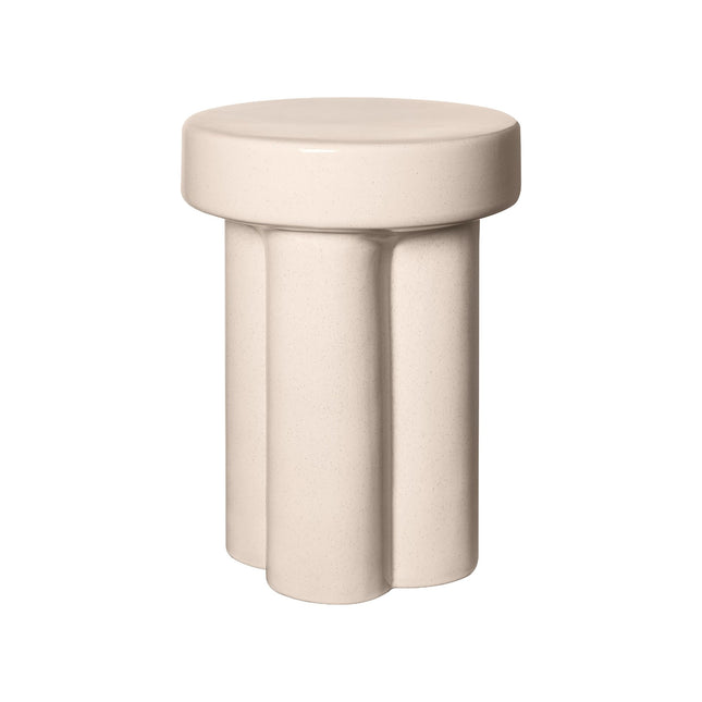 TORU side table Lily White high