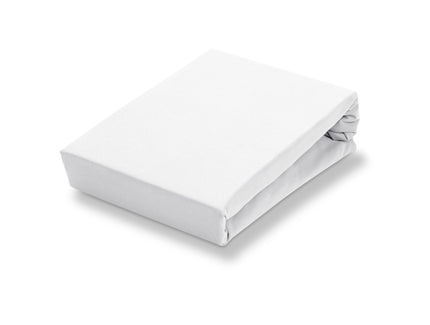 Sábana bajera ajustable con topper dividido JERSEY SOFT Blanco