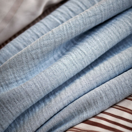 Copriletto PURE 68 Blu Polvere 160x250 cm
