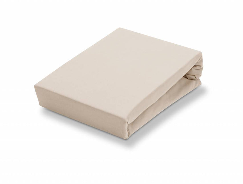 JERSEY SOFT topper fitted sheet Stone
