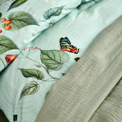 Copriletto PURE 68 Verde Fumo 160x250 cm