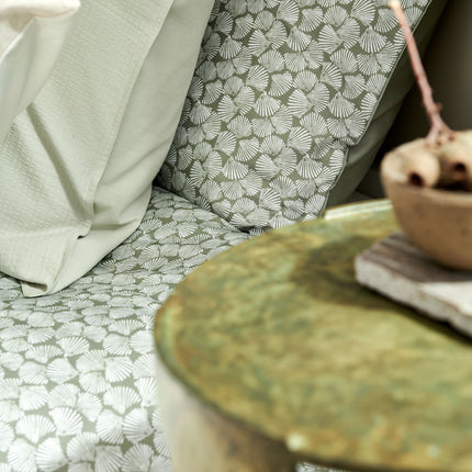Copripiumino PURE 79 Smoke Green 240x220 cm (cotone satinato)