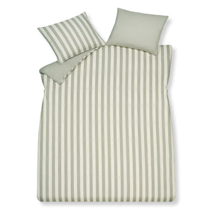 Copripiumino <tc>HOME</tc> 97 Verde fumo 200x220 cm (cotone/tencel)