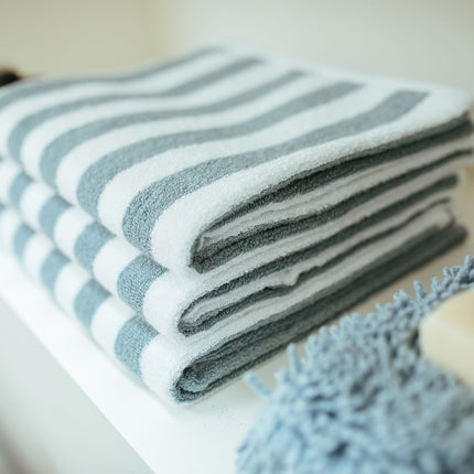 VERONA badtextiel Stripes Pearl blue