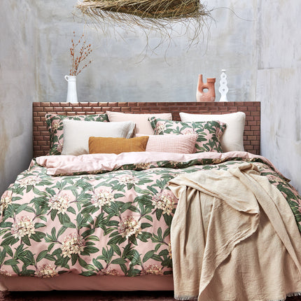Duvet cover EVERGREEN Pearl Blue 200x220 cm (satin cotton)