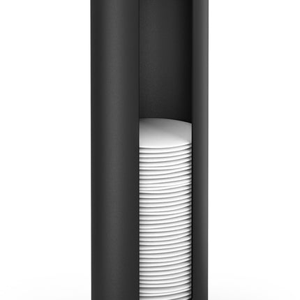 Porta almohadillas de algodón OLOMO (negro)