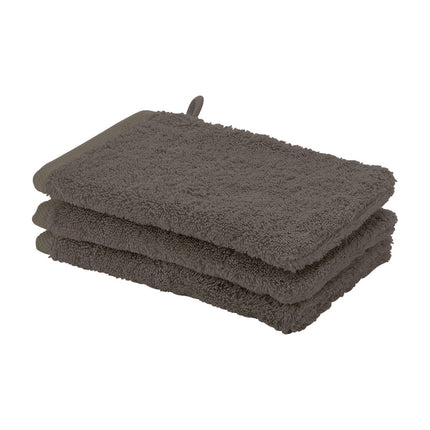 LONDON washcloth Ash (set/6)