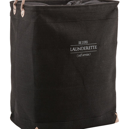 LUBIN laundry basket Black