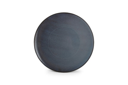 Assiette plate CIRRO 27 cm - Bleu foncé