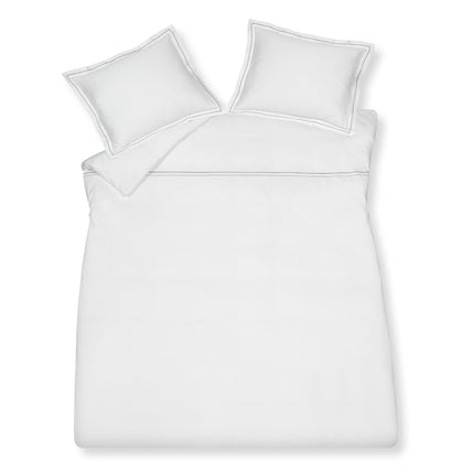 Housse de couette PURITY Naples Noir Cassé 200x220 cm (coton satiné)