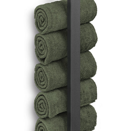 LINEA guest towel holder (black)