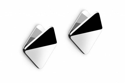 OLFO handdoekhaak set/2 zelfklevend (glans)