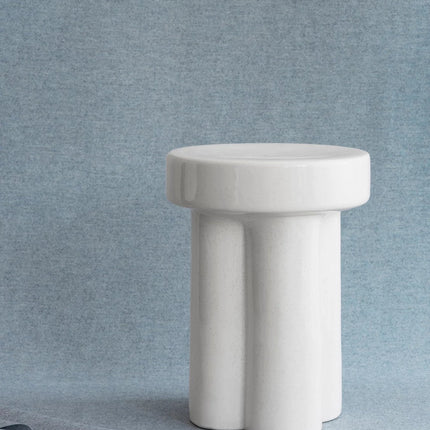 Tavolino TORU Lily White basso