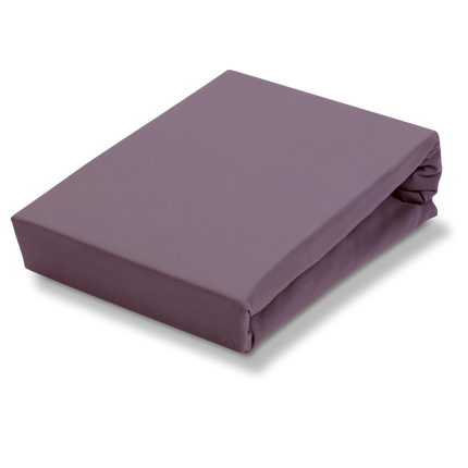 JERSEY SUPREME topper fitted sheet Peppercorn