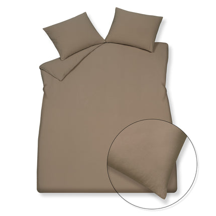 Copripiumino PURE 66 Tortora 140x220 cm