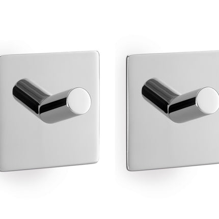 PECO handdoekhaken zelfklevend set/2 (glans)