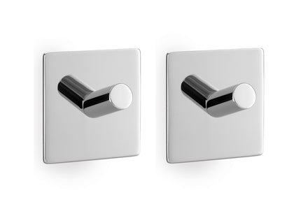PECO handdoekhaken zelfklevend set/2 (glans)