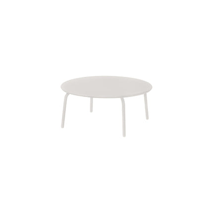 YUA lounge table Ø 80 cm Silk Gray