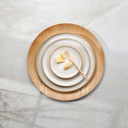 SAISONS flat plate 27 cm Sand