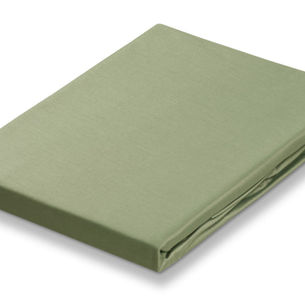 Drap-housse SATIN SOFT Olive Clair