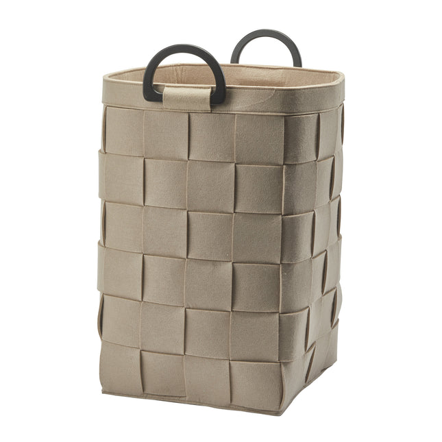Cesto para la ropa sucia DIX Beige