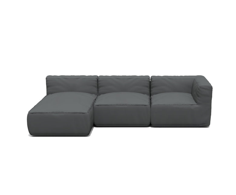GROW lounge sofa D1 (Coal)