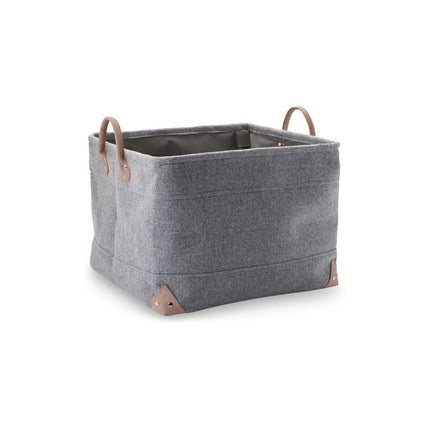 Opbevaringskurv LUBIN Silver Grey-95 (Large)