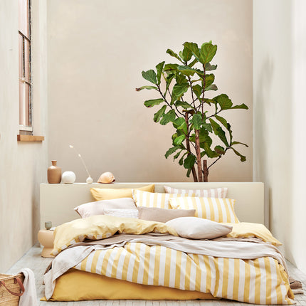 <tc>HOME</tc> Taie d'oreiller piqué Sunlight 40x55 cm