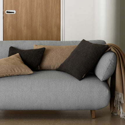 BOUCLE kussenhoes Mulch 50x50 cm