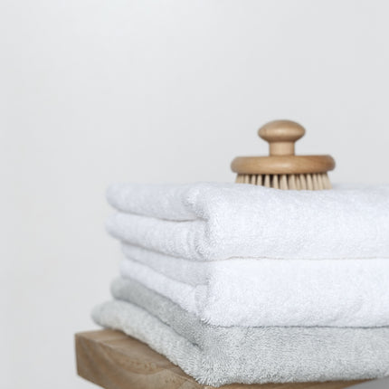 Gant de toilette LONDON Blanc (set/6)