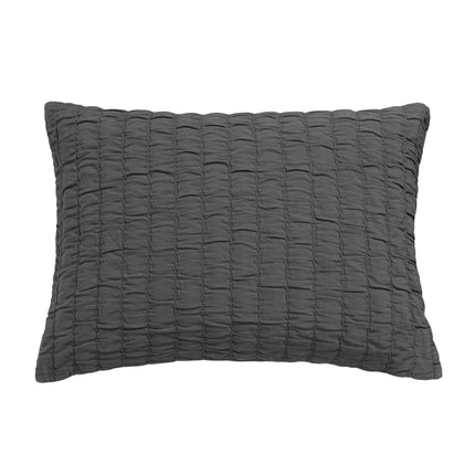 Taie d'oreiller PURE 64 Noir Cassé 60x70 cm